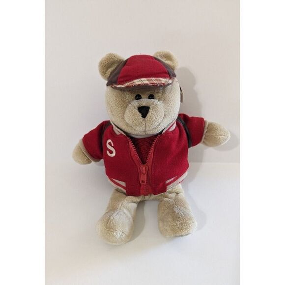 Starbucks Bearista 2004 Back to School Bear Boy 10" Plush Collectable C - Picture 1 of 8